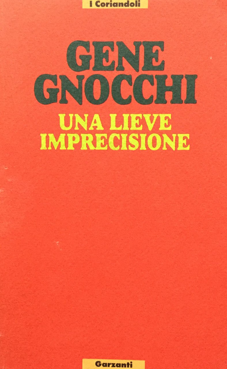 Una lieve imprecisione
