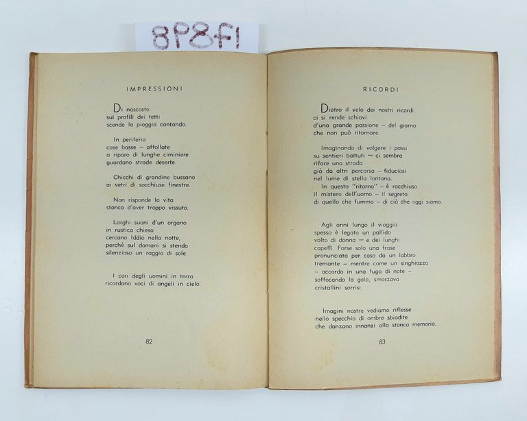 Franco Miele Fuori dal tempo I.E.I.P. Editrice 1949 3° migliaio