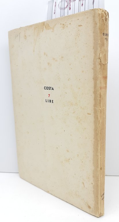 Olinto Dini Tormenti e consolazioni L'Eroica Milano 1934