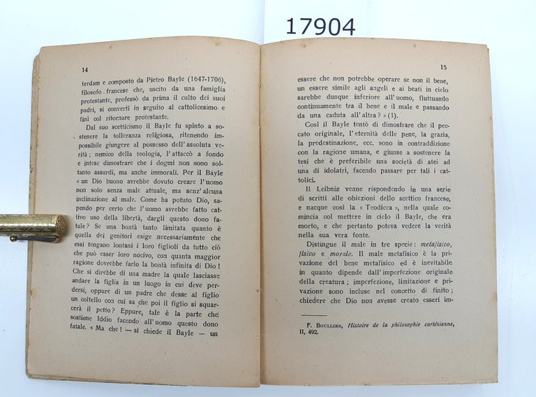 Adolfo Zamboni Leibniz Monadologia ed estratti dai saggi di Teodicea …