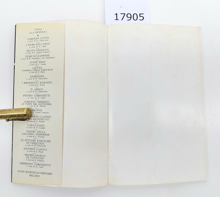 Enzo Carli Il reliquiario del corporale ad Orvieto Martello 1964