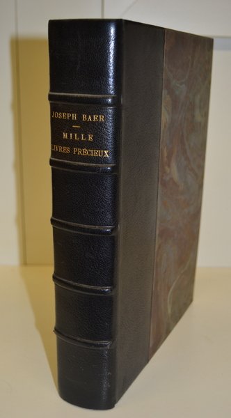 A catalogue of one thousand fine end valuable books.