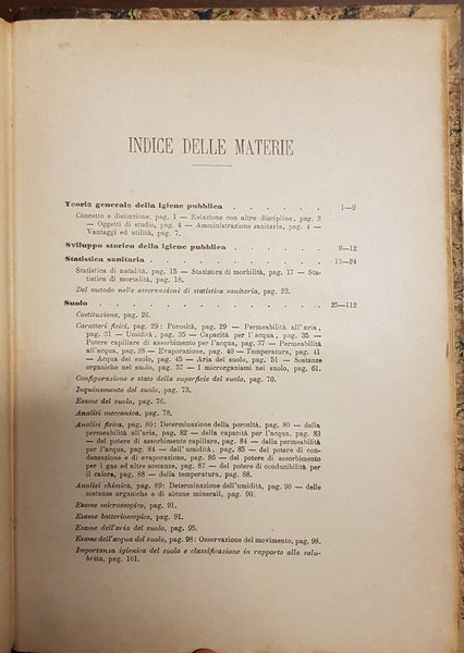 Manuale di Igiene Pubblica