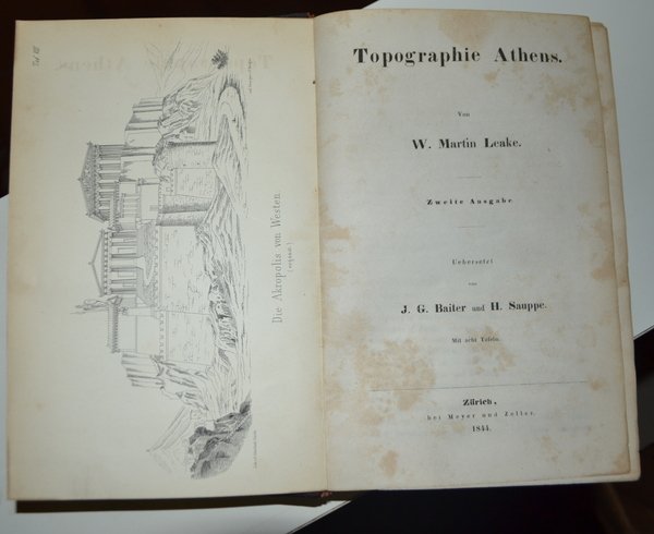 Topographie Athens - Zweite Ausgabe