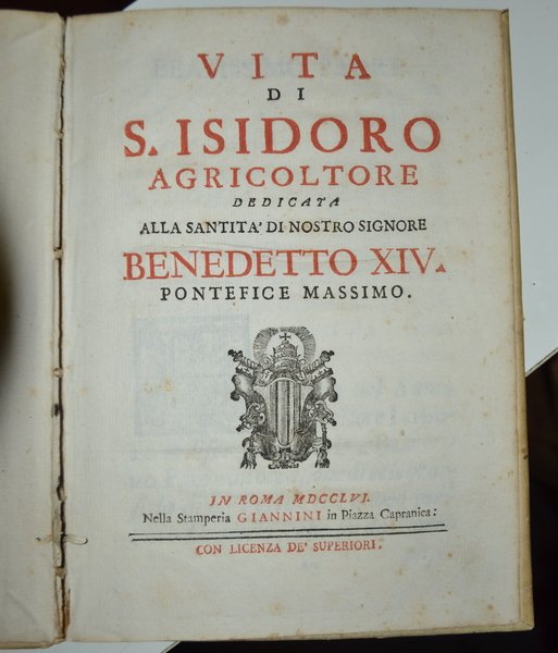 Vita di S. Isidoro Agricoltore