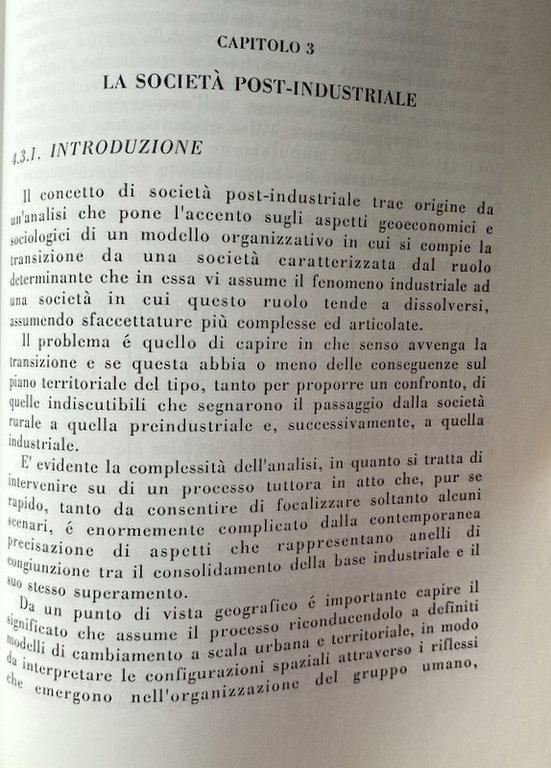 SOCIETÀ, AMBIENTE, TERRITORIO. ITINERARI PER UNA LETTURA GEOGRAFICA