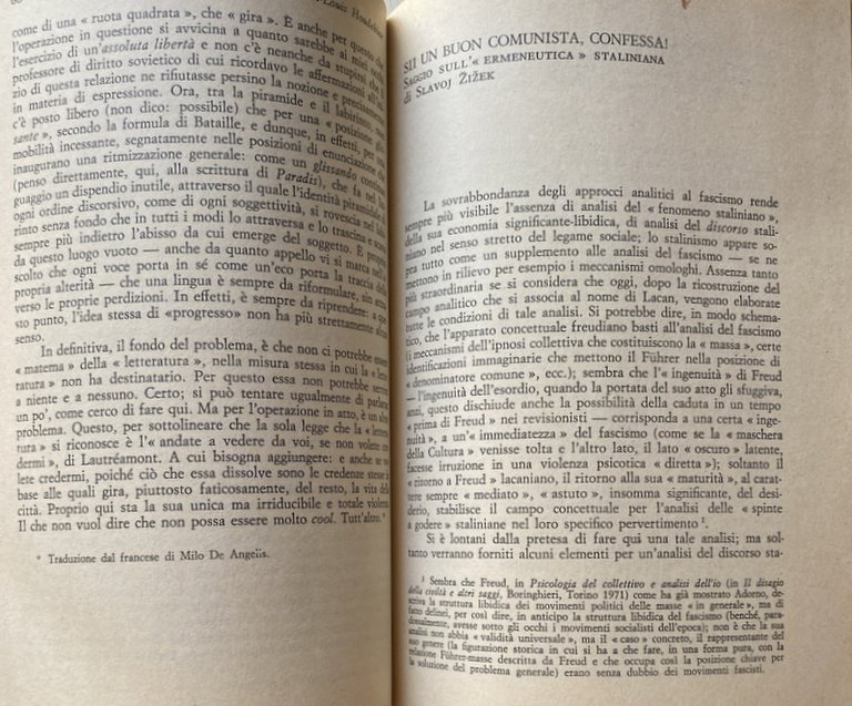 MARX, FREUD: DISSIDENZA O DISSENSO?