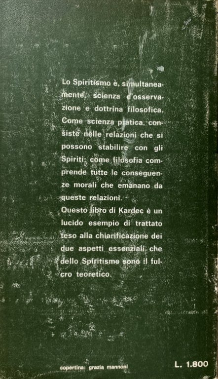 CHE COS'È LO SPIRITISMO?