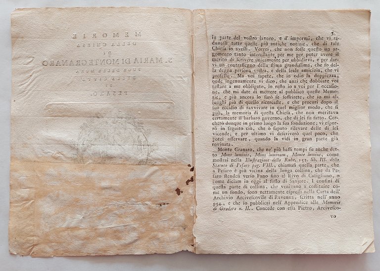 Annibale degli Abbati Olivieri Giordani Memorie della Chiesa di Santa …