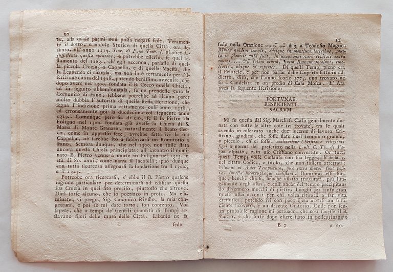 Annibale degli Abbati Olivieri Giordani Memorie della Chiesa di Santa …
