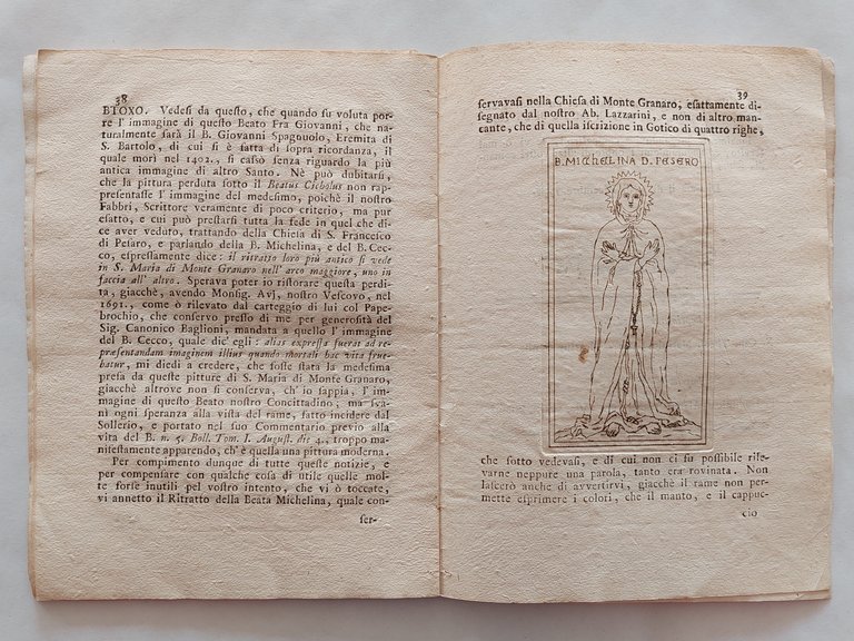 Annibale degli Abbati Olivieri Giordani Memorie della Chiesa di Santa …