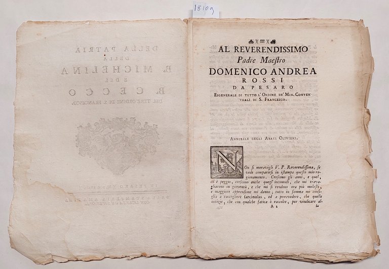 Annibale degli Abbati Olivieri Giordani Della patria della B. Michelina …