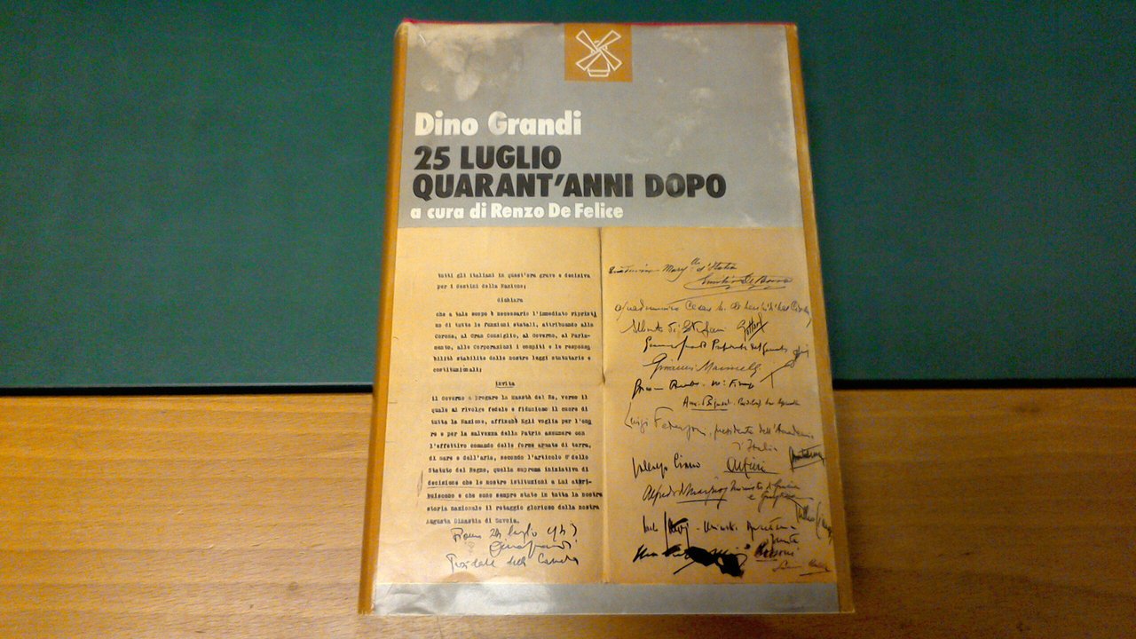 25 Luglio quarant'anni dopo