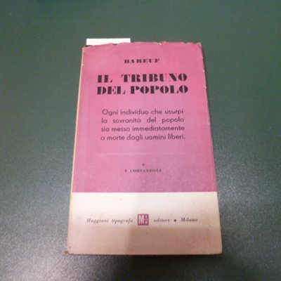 Il tribuno del popolo