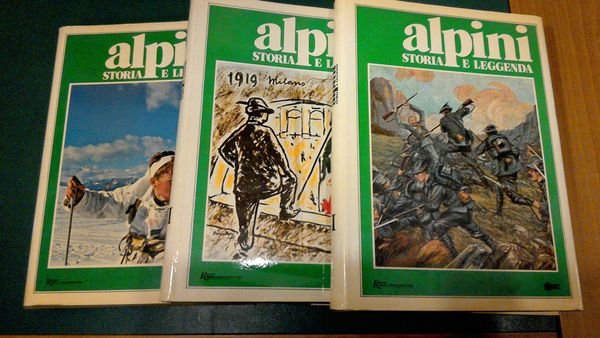 Alpini - storia e leggenda ( 3 volumi )