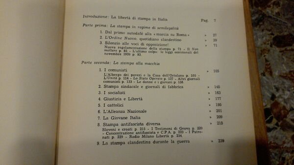 Giornali fuori legge - la stampa clandestina antifascista 1922-1943