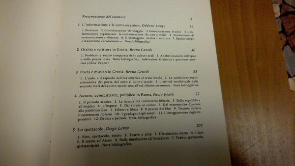 Oralità scrittura spettacolo