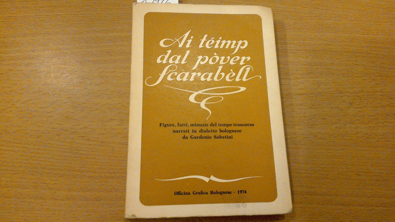 Ai teimp dal pover scarabell