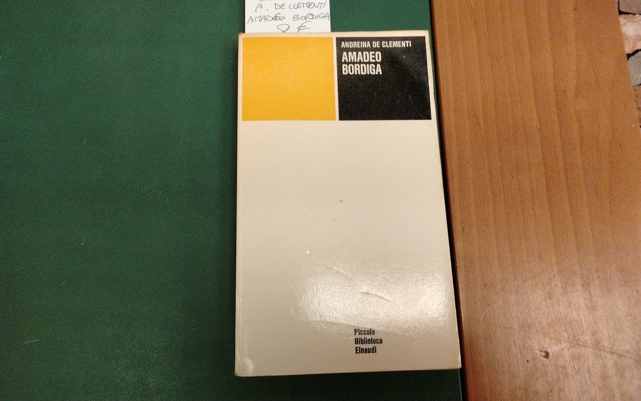 Amadeo Bordiga | Immagine principale