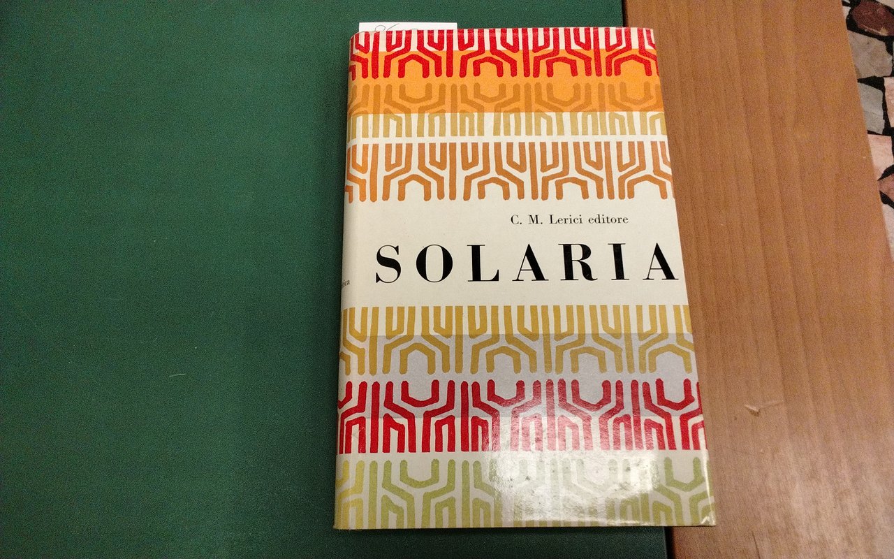 Antologia di Solaria | Immagine principale