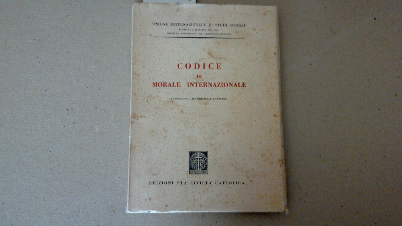 Codice di morale internazionale
