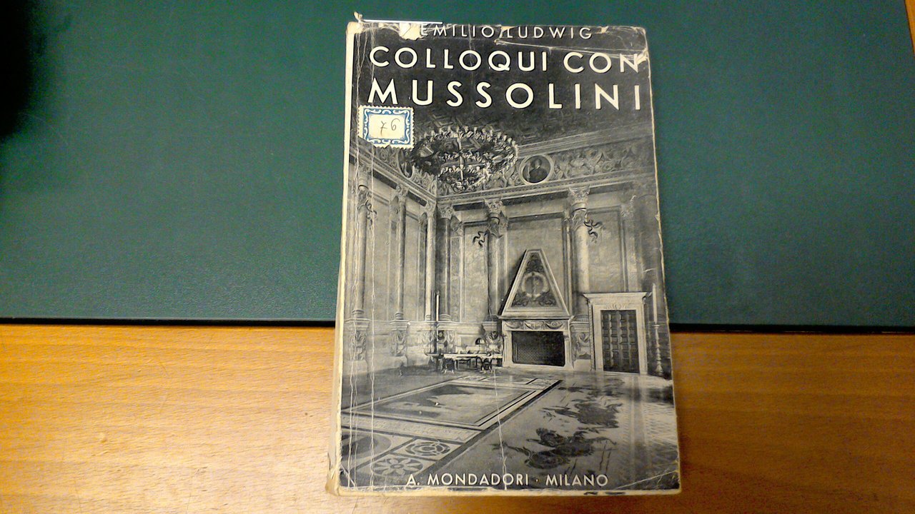 Colloqui con Mussolini