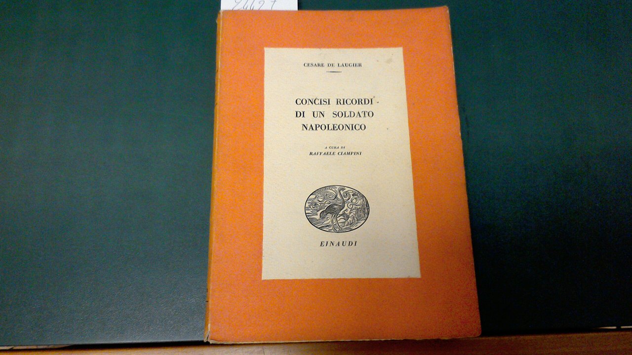 Concisi ricordi di un soldato napoleonico