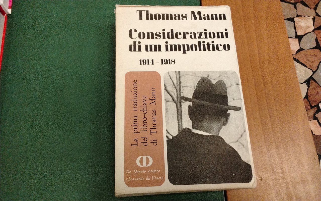 Considerazioni di un impolitico | Immagine principale