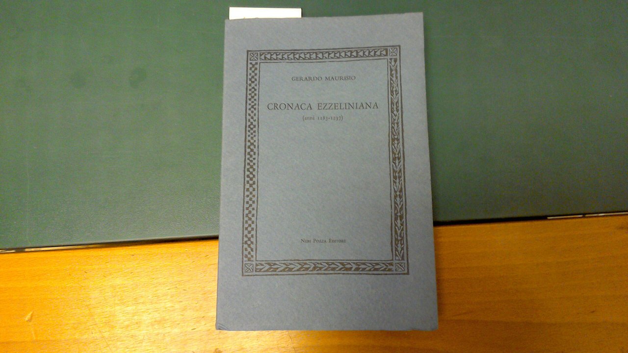 Cronaca ezzeliniana ( anni 1183-1237 )