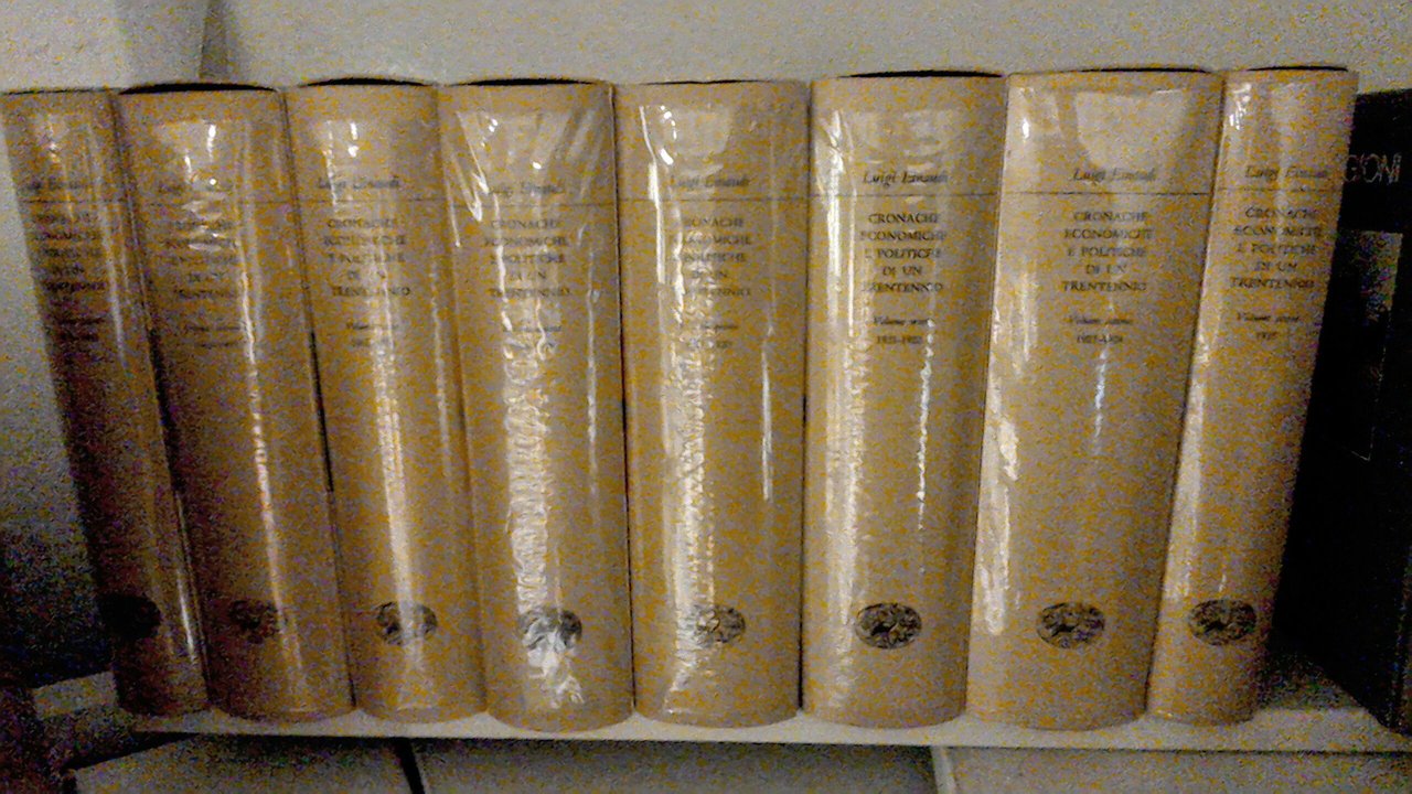 Cronache economiche e politiche di un trentennio ( 8 volumi …