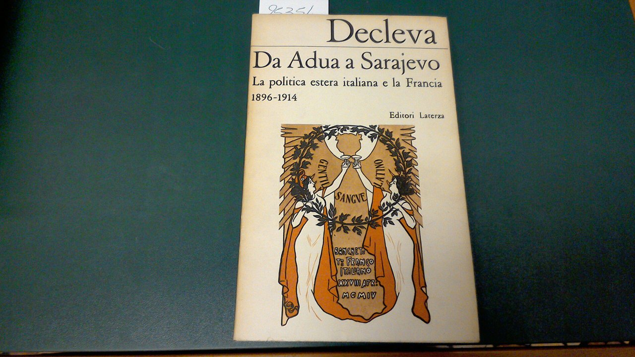 Da Adua a Sarajevo - la politica estera italiana e …