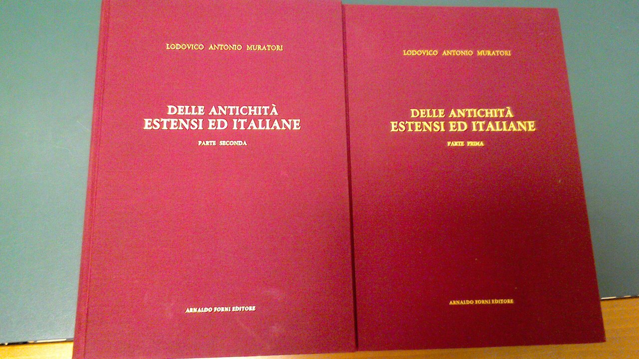 Delle antichità estensi ed italiane ( 2 volumi )