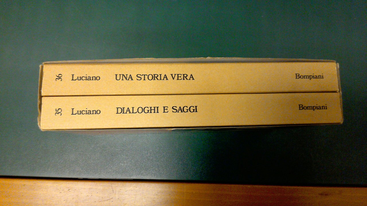 Dialoghi e saggi - Una storia vera