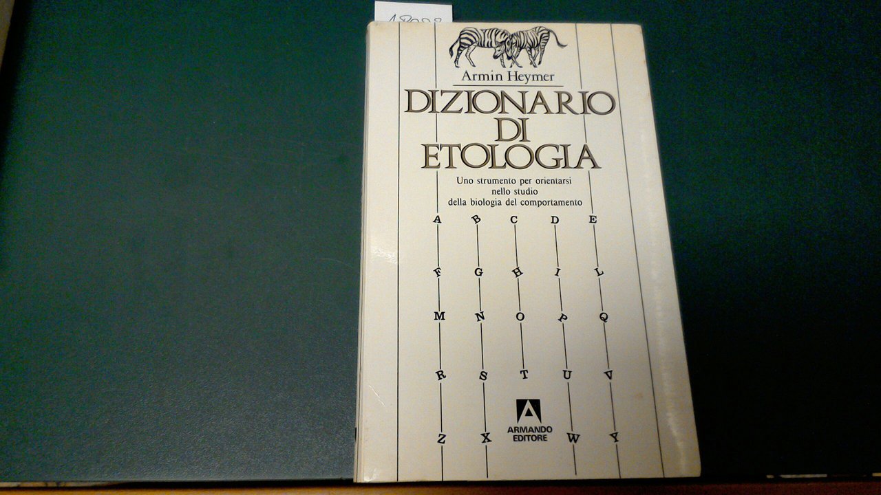 Dizionario di etologia