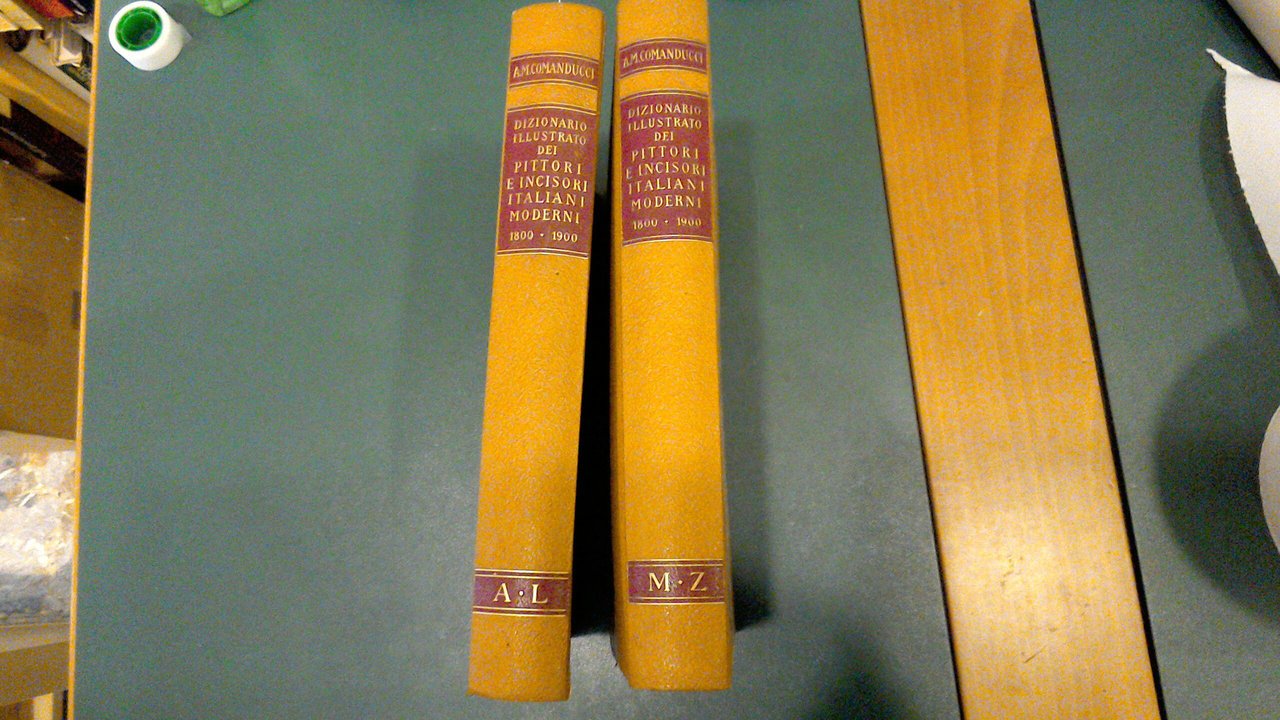 Dizionario illustrato dei pittori e incisori italiani moderni (1800-1900)