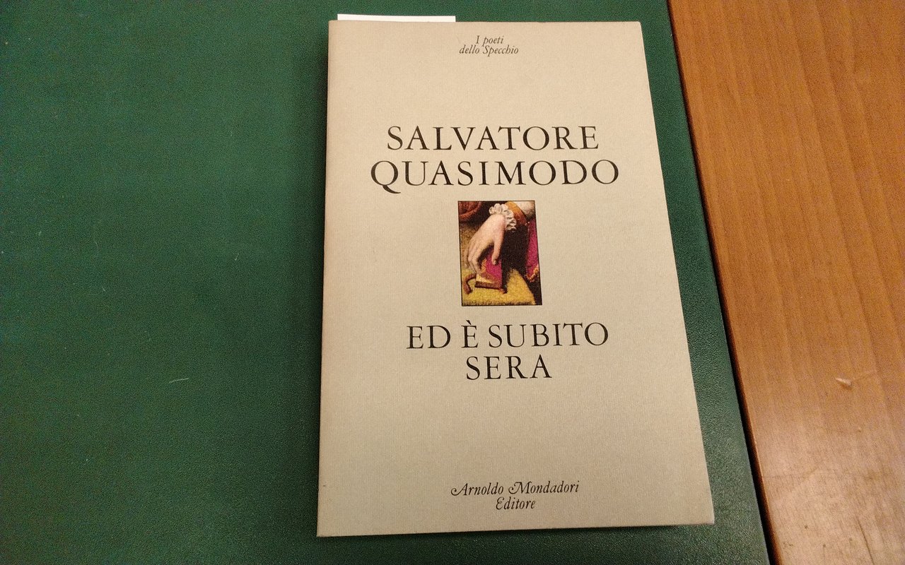 Ed è subito sera | Immagine principale