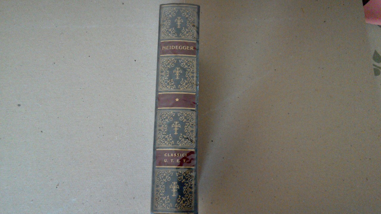 Essere e tempo - L'essenza del fondamento | Immagine principale