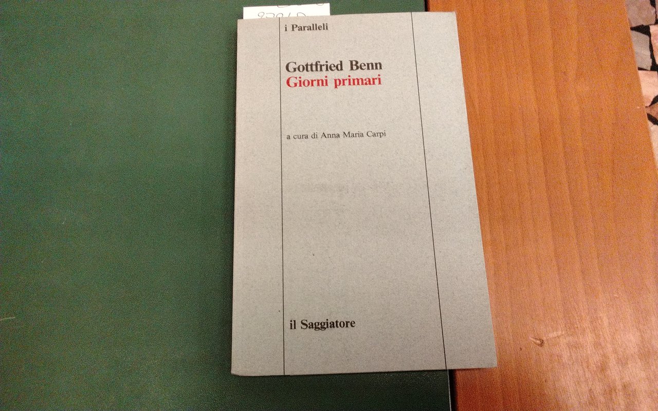 Giorni primari | Immagine principale