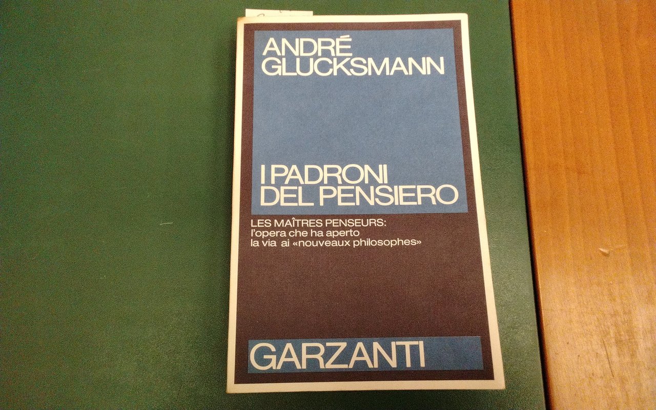 I padroni del pensiero | Immagine principale