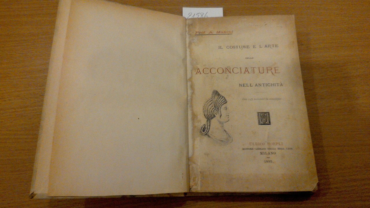 Il costume e l'arte delle acconciature nell'antichità