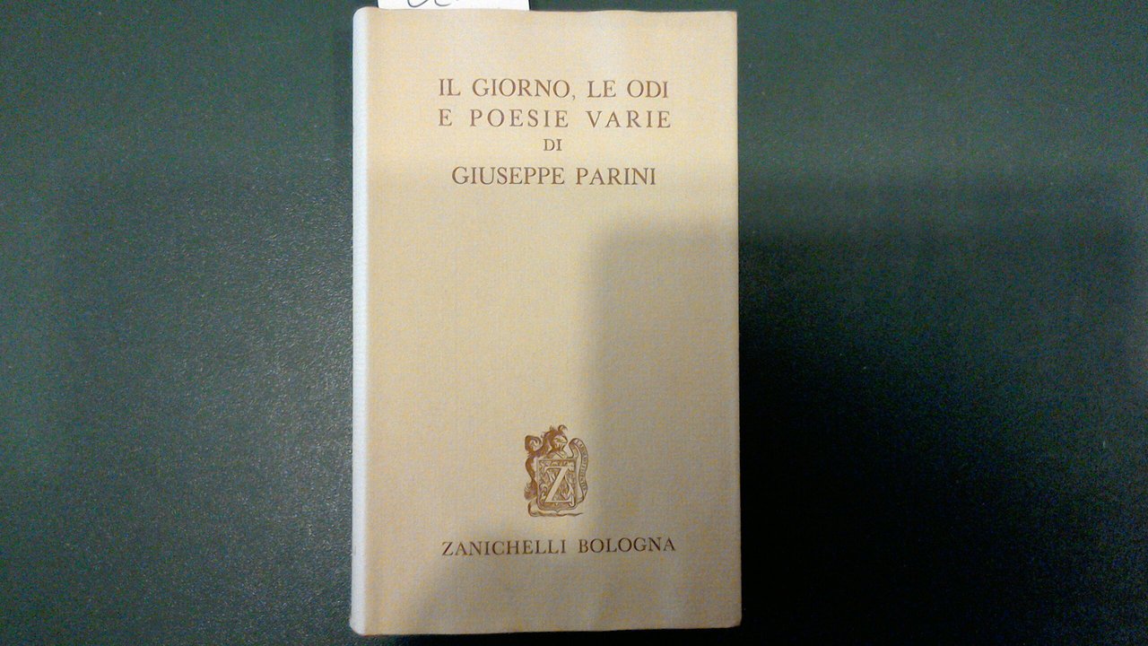 Il giorno, Le odi e poesie varie