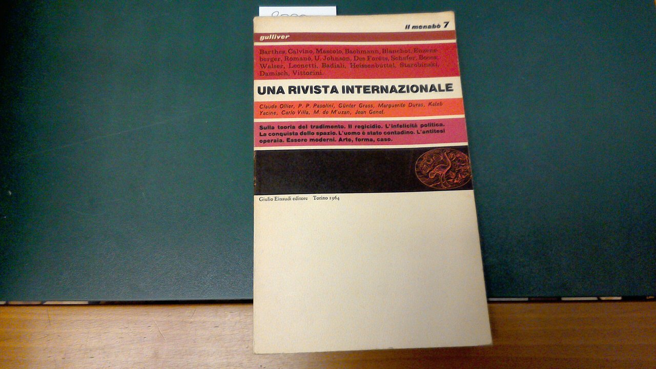 Il Menabò 7 - una rivista internazionale
