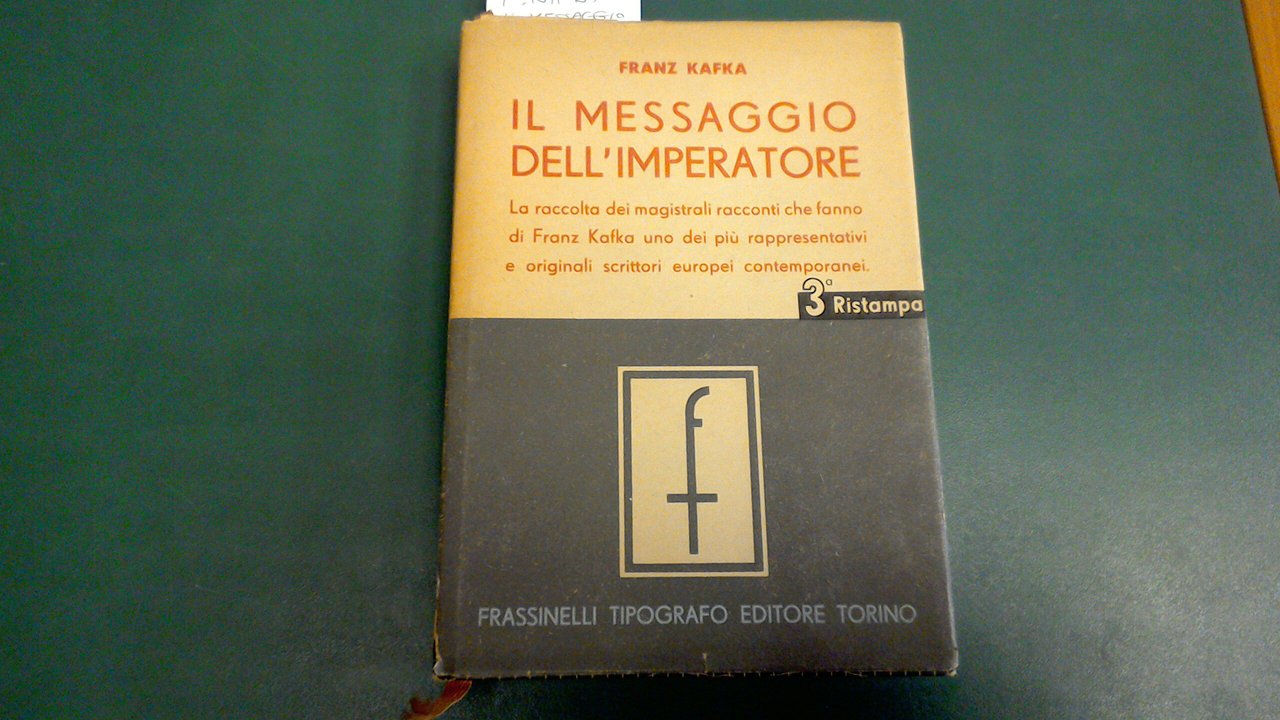 Il messaggio dell'imperatore