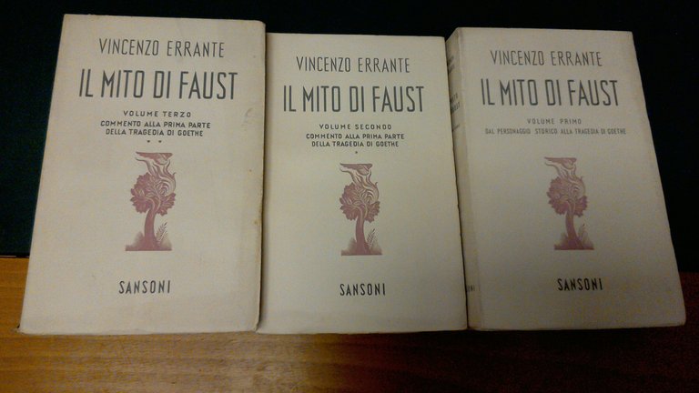 Il mito di Faust ( 3 volumi )