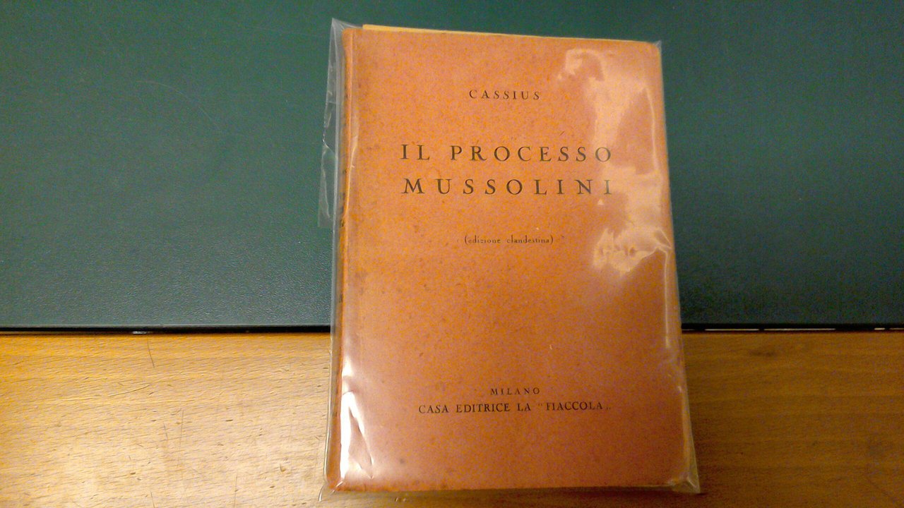 Il processo Mussolini