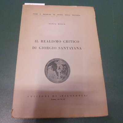 Il realismo critico di Giorgio Santayana