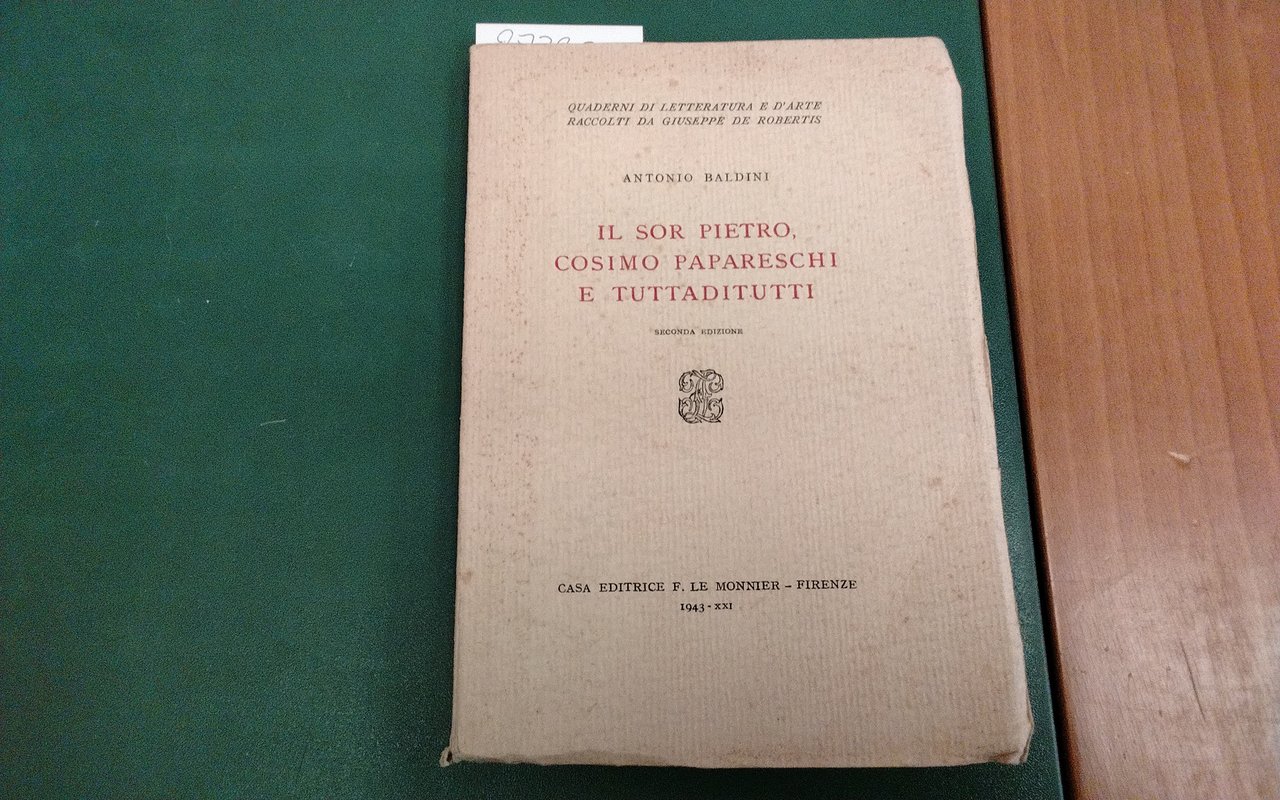Il sor Pietro, Cosimo Papareschi e tuttaditutti | Immagine principale
