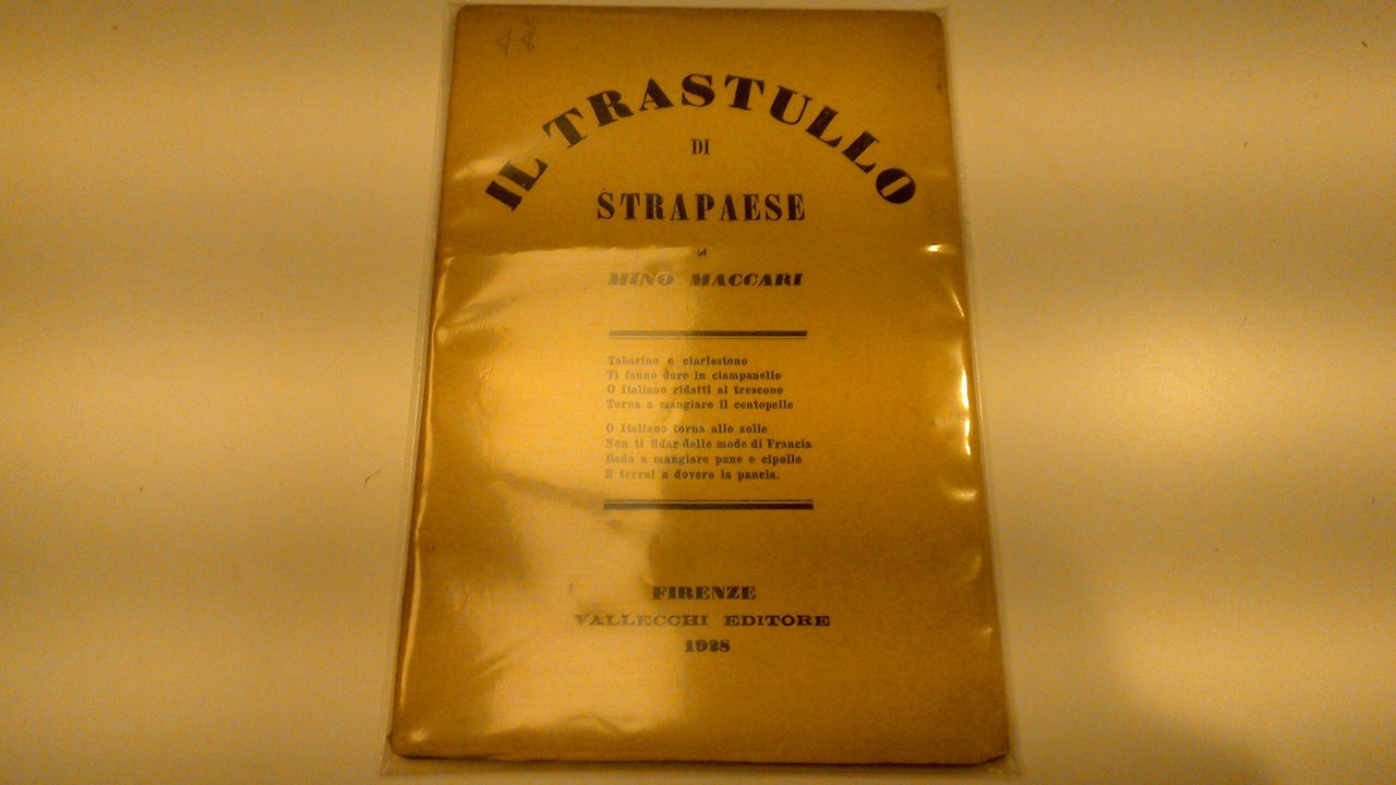 Il trastullo di strapaese