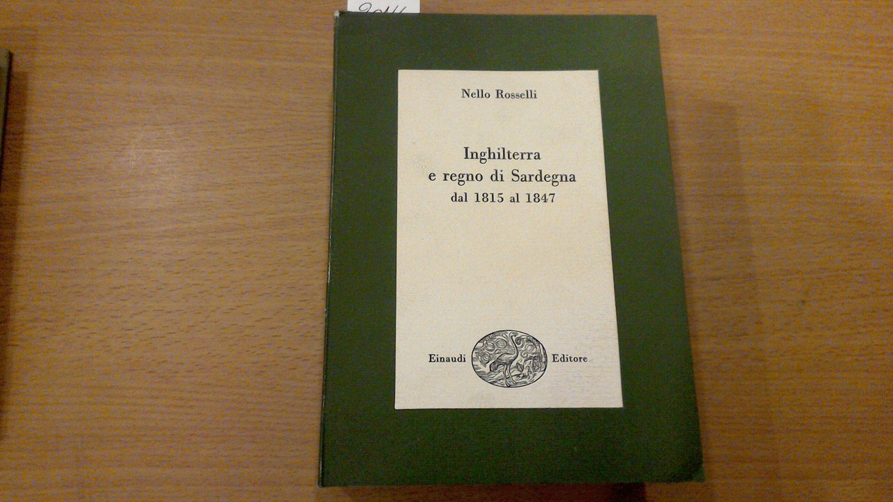Inghilterra e Regno di Sardegna dal 1815 al 1847