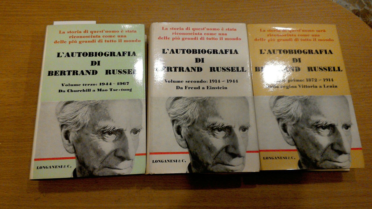 L'autobiografia ( 3 volumi )